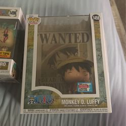 Funko Pop! One Piece Monkey D. Luffy Wanted Poster