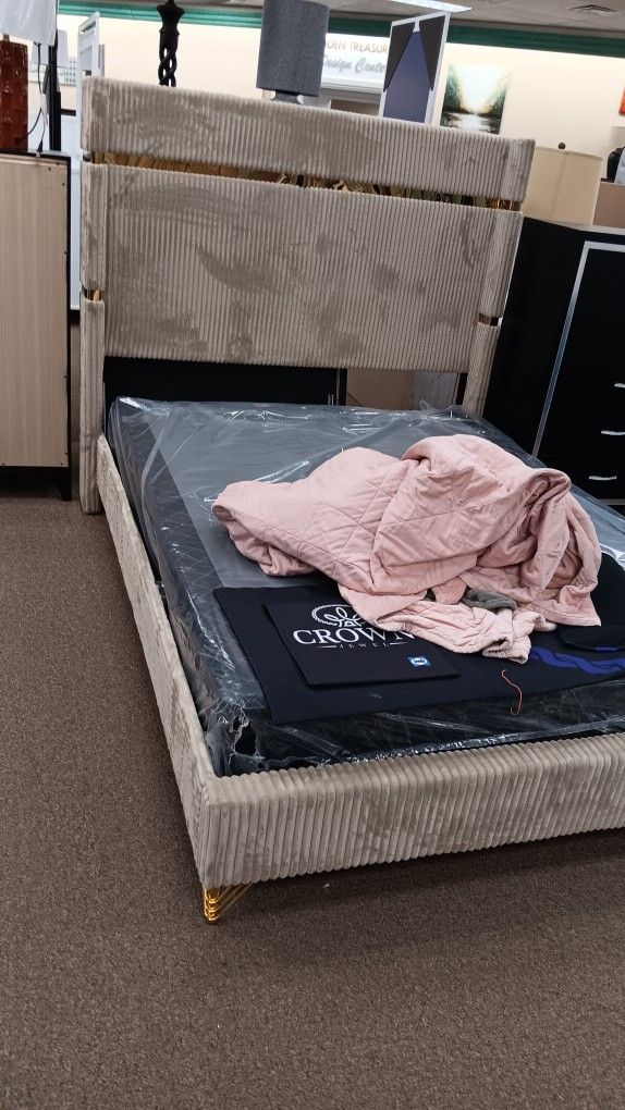 Light Brown Bed Frame