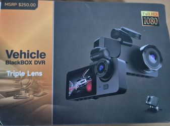 Dash Cam Tripple Lens