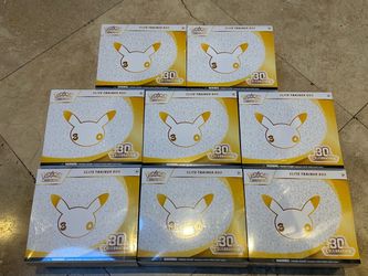 Pokemon 30th Celebration Anniversary ETB Elite Trainer Box Sealed