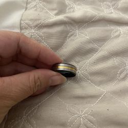 Mens Fashion Stainless Steel Wedding Band Size 12