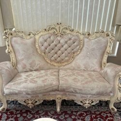 Italian Hand Painted Sofa