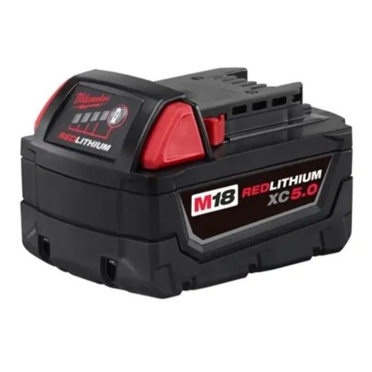 Brand New Milwaukee M18 5.0Ah Battery C – Model 48 11 1850