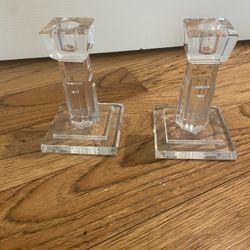 Candlesticks Waterford crystal