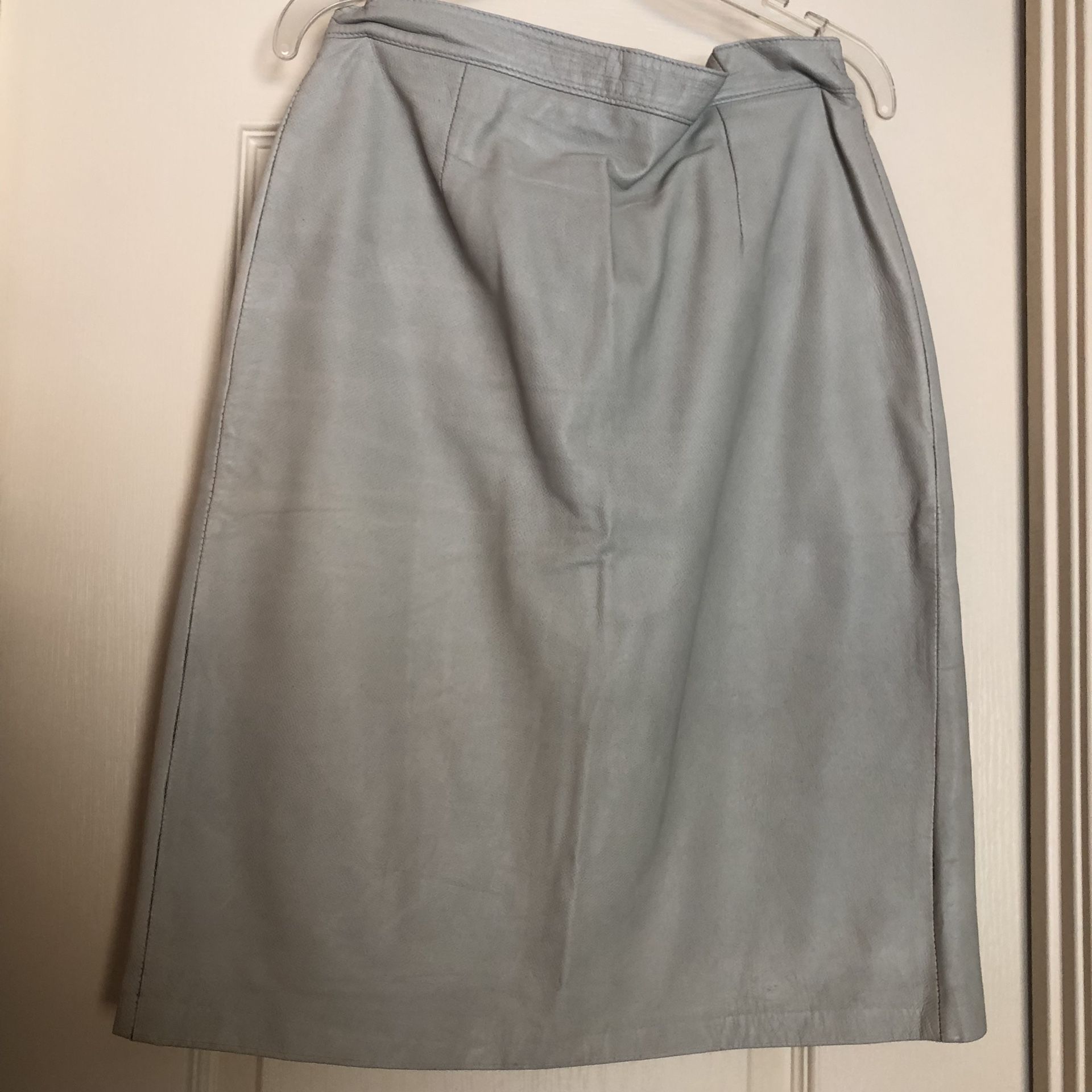 Genuine Leather Skirt, 12