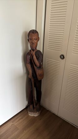 African Wooden Statue