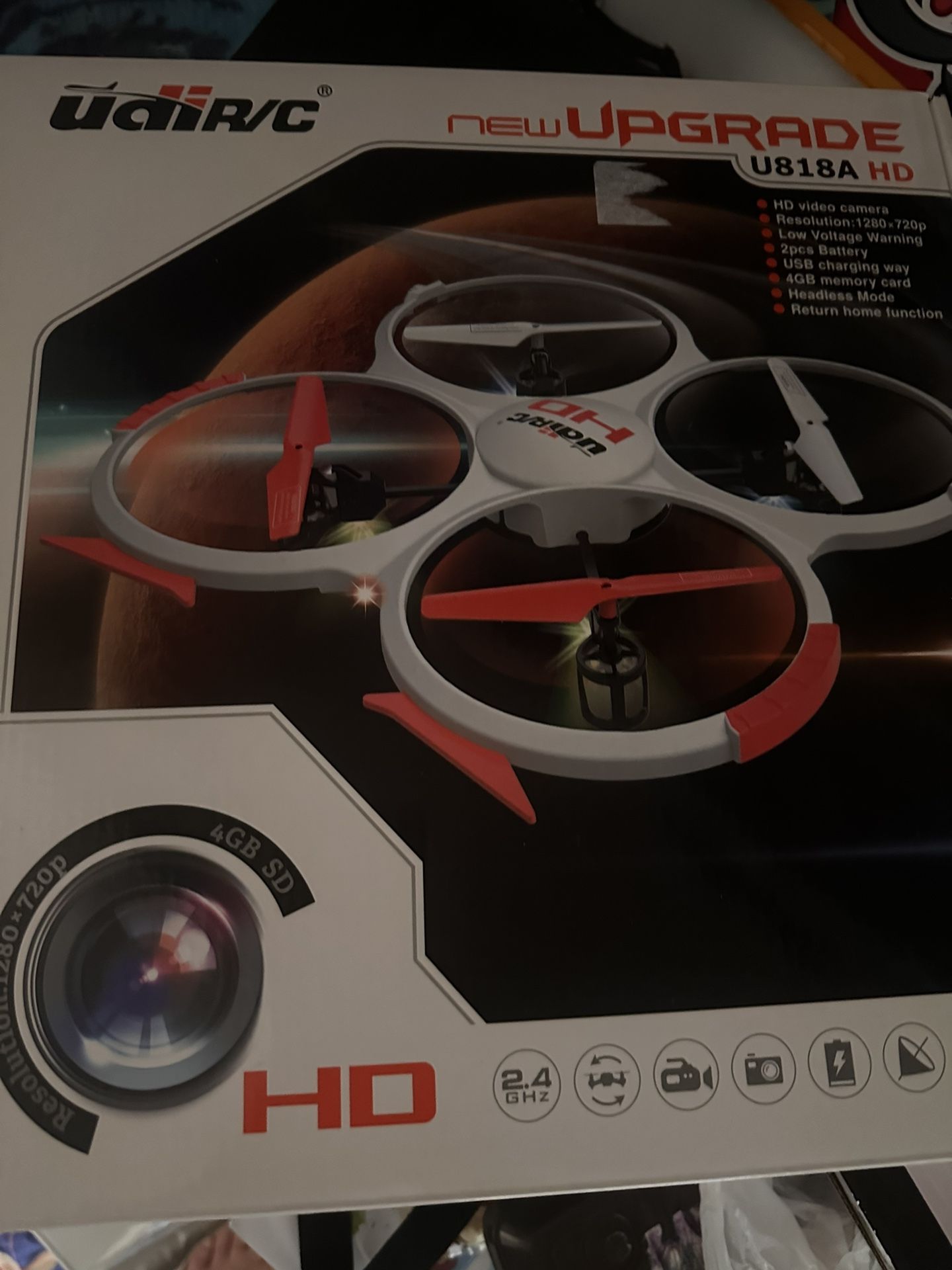 udirc drone u818a HD