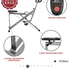 Upright Row N Ride Rowing Machine