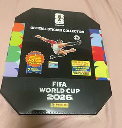 New and sealed 2026 world cup panini album  bundle with packs