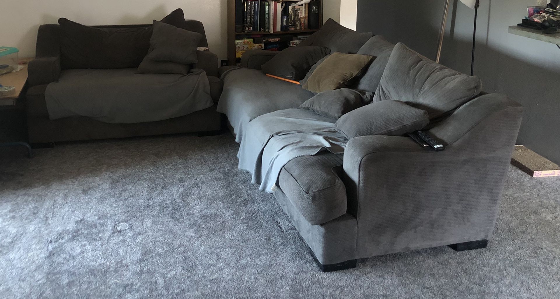Couch and love seat FREE