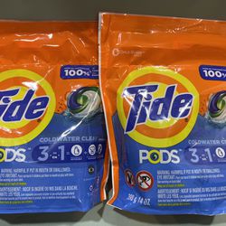 Brand New Tide Pods 16 Count Bag - 2 For $9
