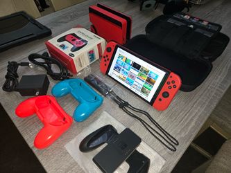 Nintendo switch Oled Mario brothers edition bundle