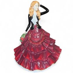 Royal Doulton Season of Joy Christmas Day 2017 figurine HN5853 signed