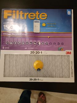 Two Filtrete Smart Filters 20" x 20" x 1"