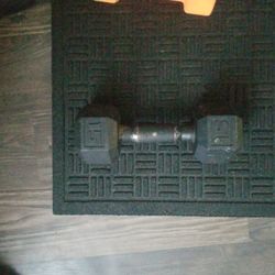 Rubber Hex Dumbbell