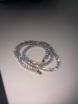 BRAND NEW TENNIS CHAIN 18”NEVER WORN