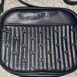 Black BEBE LOS ANGELES Crossbody Purse 