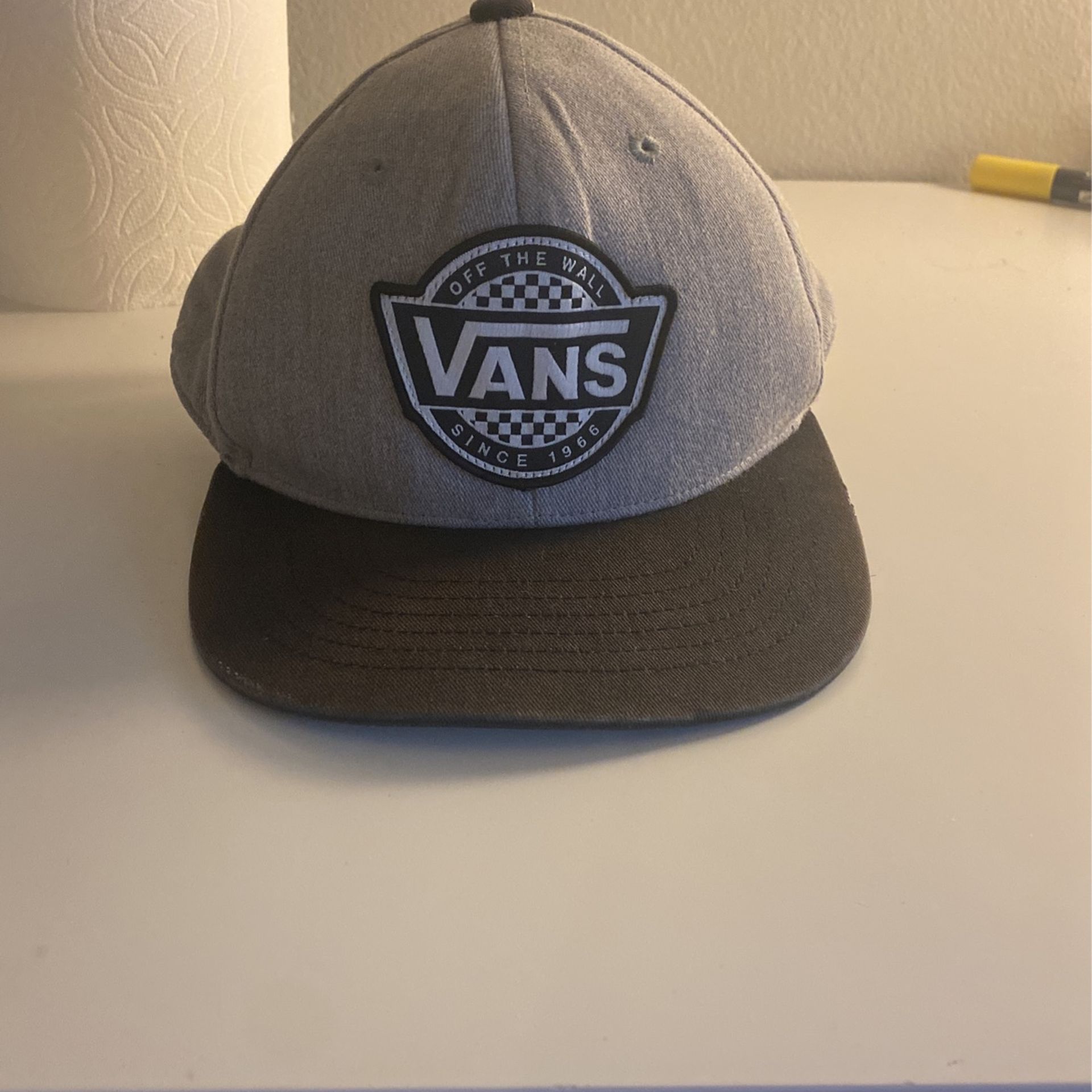 Vans Off The Wall Gray Hat