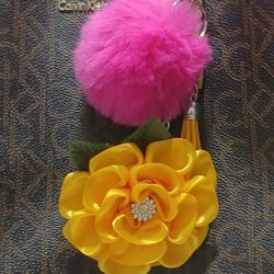 keychain eternal flower for women purse