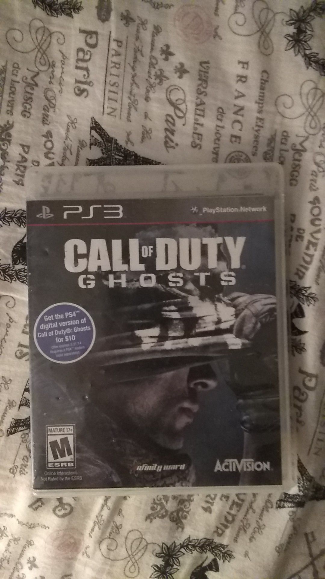 PS3 call of duty ghosts