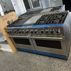 Viking 5 Series Dual Fuel 60” Range Stove Double Oven Grill 