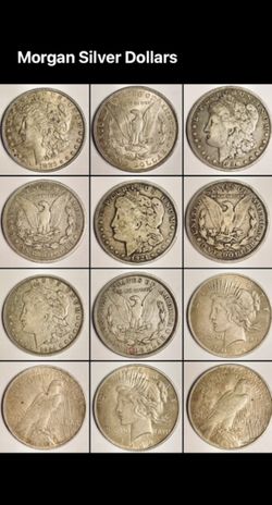 US Morgan Silver Dollar Rare Coins