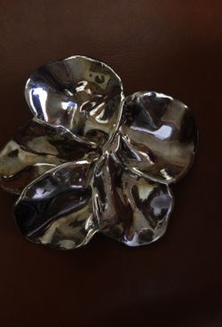 Solid and vintage Sterling Silver Brooch or Pendant