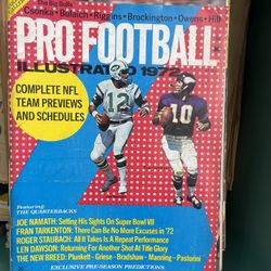 Old Magazines 1972  3- Football  1969 1- Baseball 1969 1- Basketball 