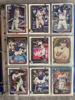 234 Dodgers baseball cards