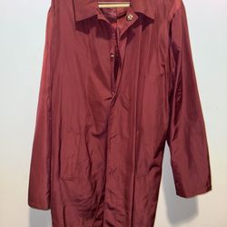 Asos Design Men’s Longline rain jacket mid length  Windbreaker style 3XL 