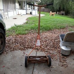 Vintage Push Mower 