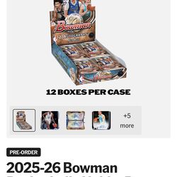 2025-26 Bowman Basketball - Hobby Box PRE SALE