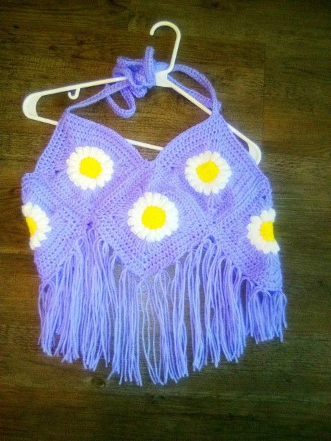 Daisy Purple Festival Top