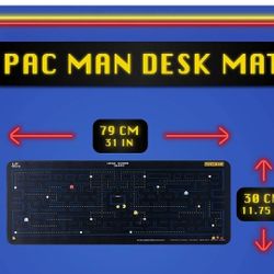 Pac-Man Mouse Pad 31 By 11 In