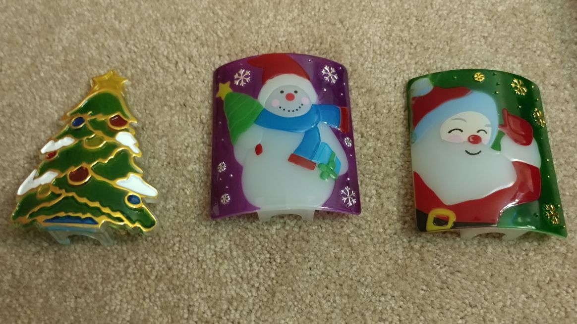 3 X nightlight snap ons