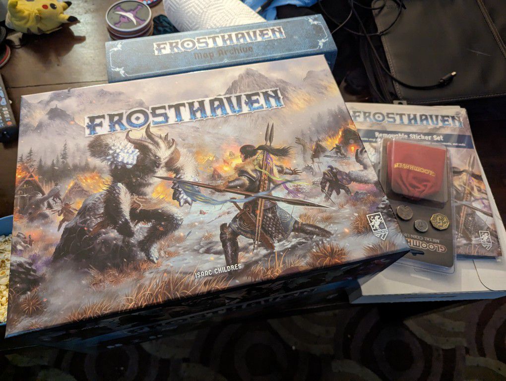 Frosthaven Kickstarter Release w/ Bonus Accessories