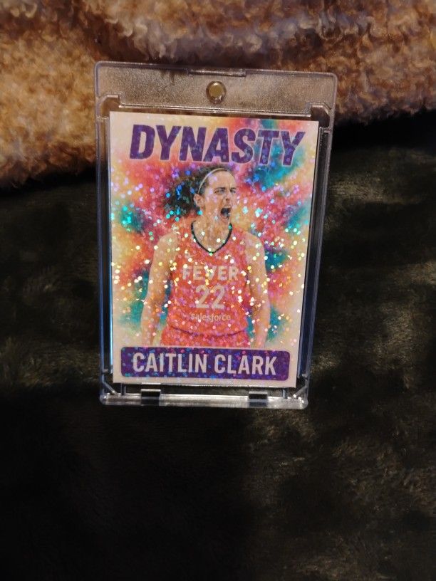 CUSTOM CAITLIN CLARK TRADING CARD RAINBOW SPARKLE