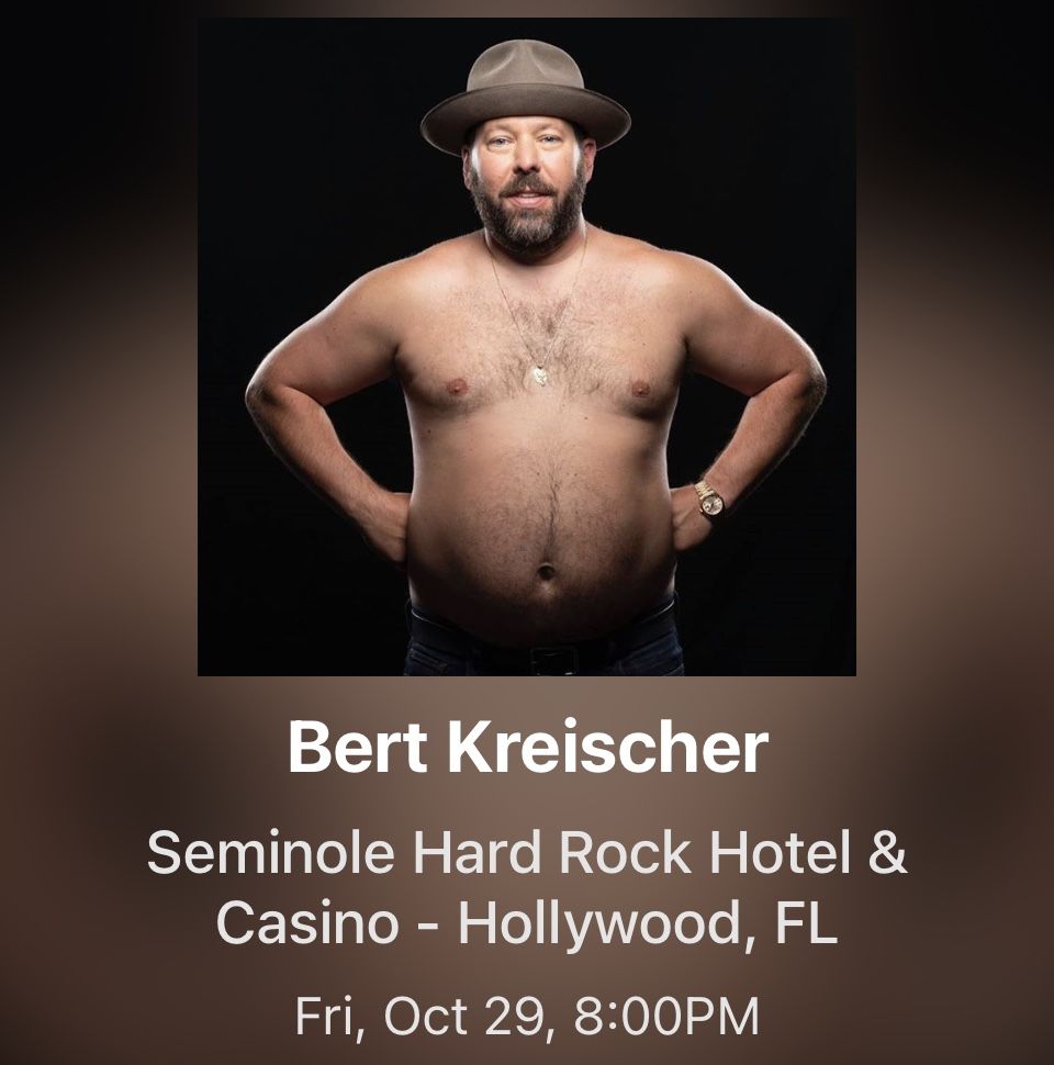 Bert Kreischer Tickets