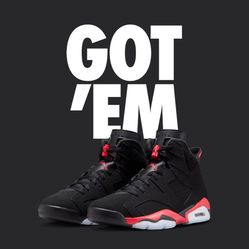 Jordan 6 Infrared salesman