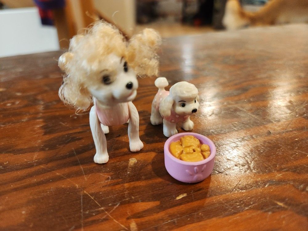 Vintage Polly Pocket Poodles