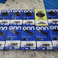 Brand New Onn Google TV Boxes ( Fully Loaded)