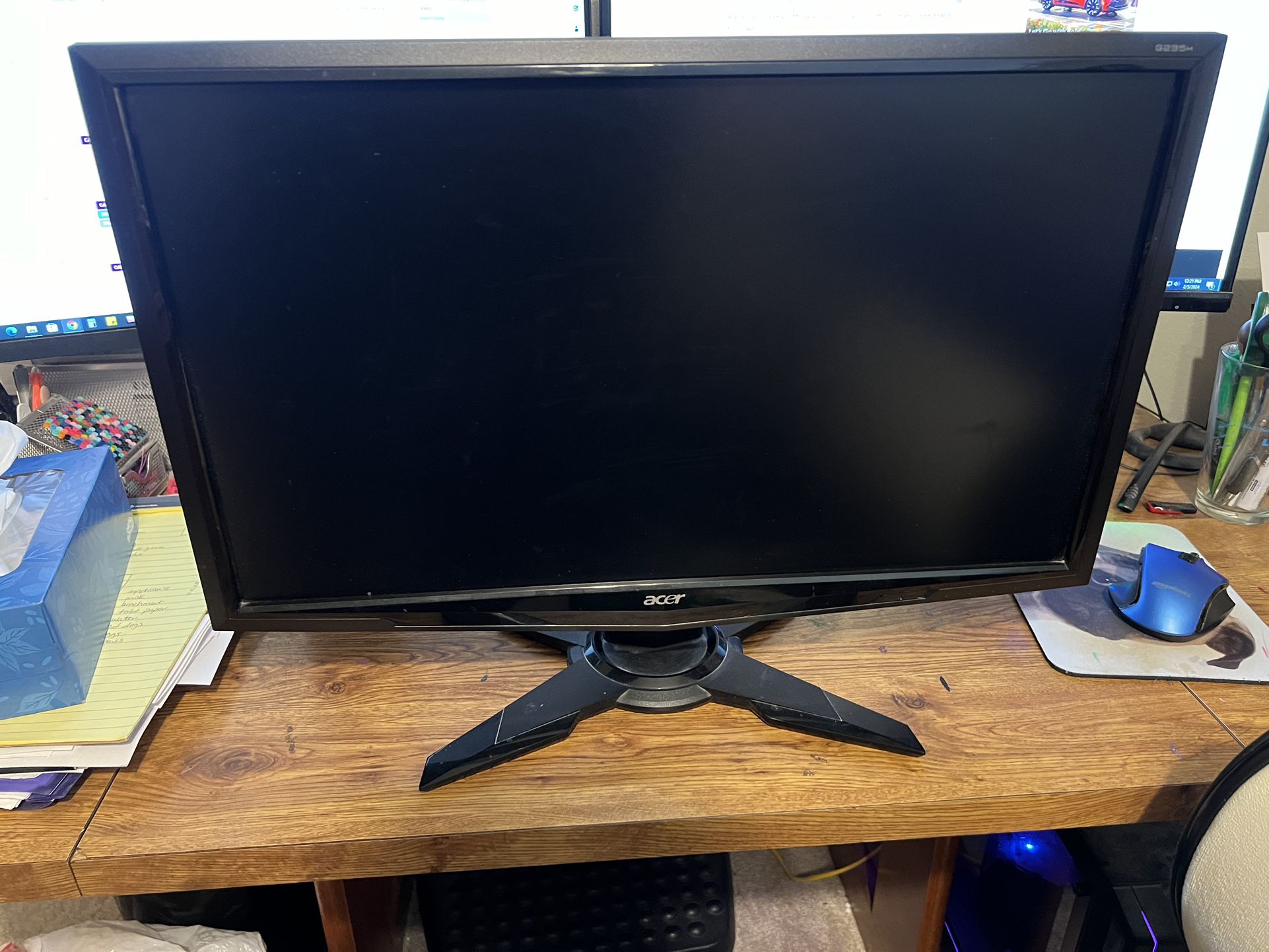 22 Inch  Acer Computer Monitor Widescreen 