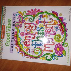Good Vibes Coloring Book.