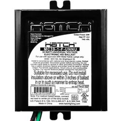 Hatch MC39-1-F-UNNU - 39 Watt - Electronic Metal Halide Ballast