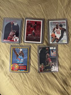 Michael Jordan card 1990’s lot
