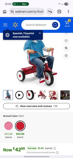 Radio flyer tricycle