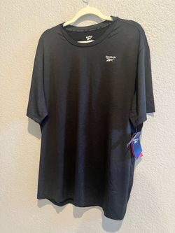 Reebok Men’s XL Black Athletic T-Shirt | New Classic Sport Style