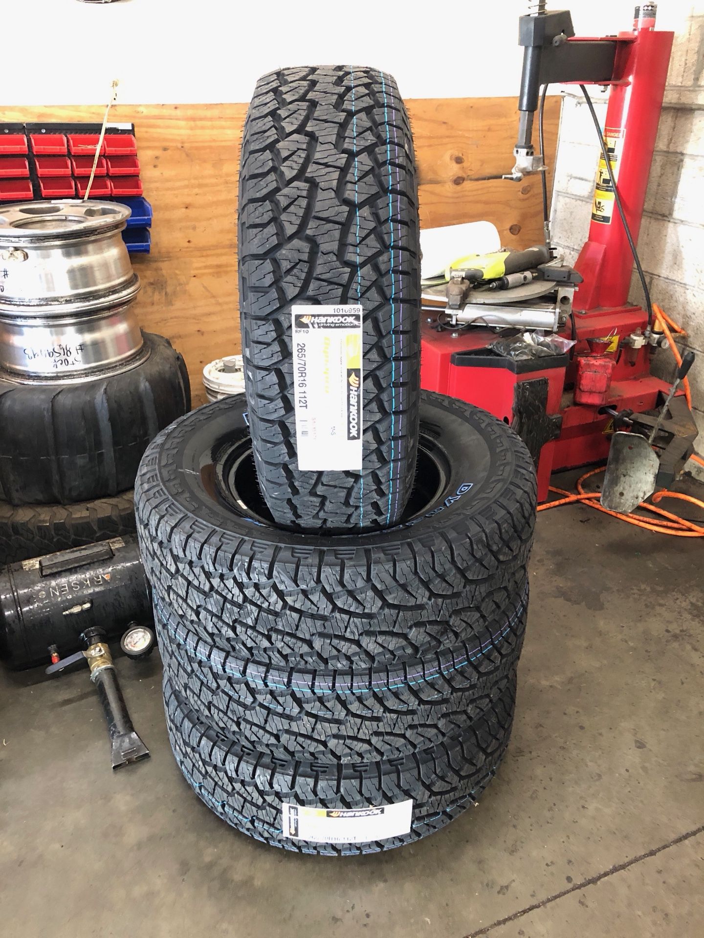 New Set Of 4 265 70r16 Hankook Dynapro At M All Terrain Tires For Sale For Sale In San Bernardino Ca Offerup