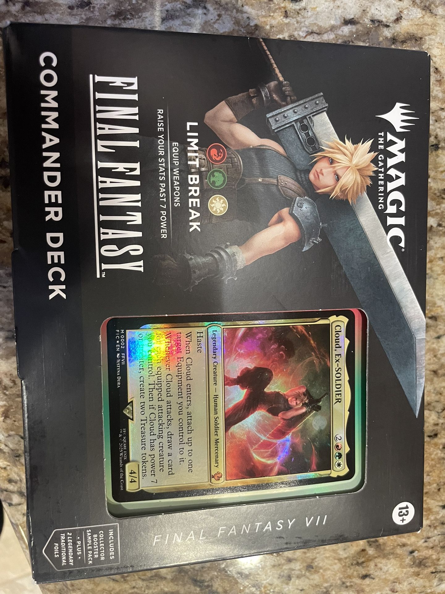 Magic The Gathering Limit Break Commander Deck