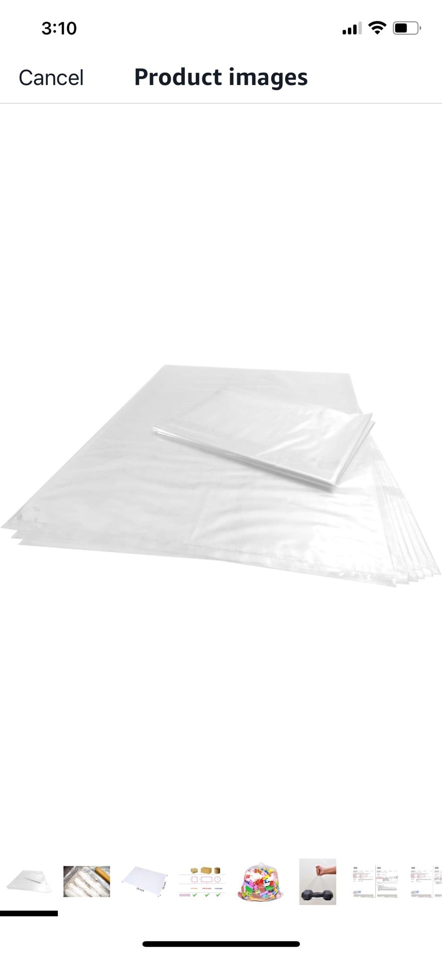 18 x 24” Flat Open Poly Bags